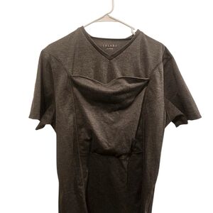 Lalabu Men's Dark Gray Dad Tee